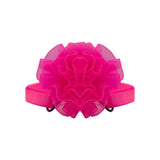 Dog Flower Bow - Hot Pink