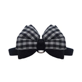 Dog Bow Tie - Black & White
