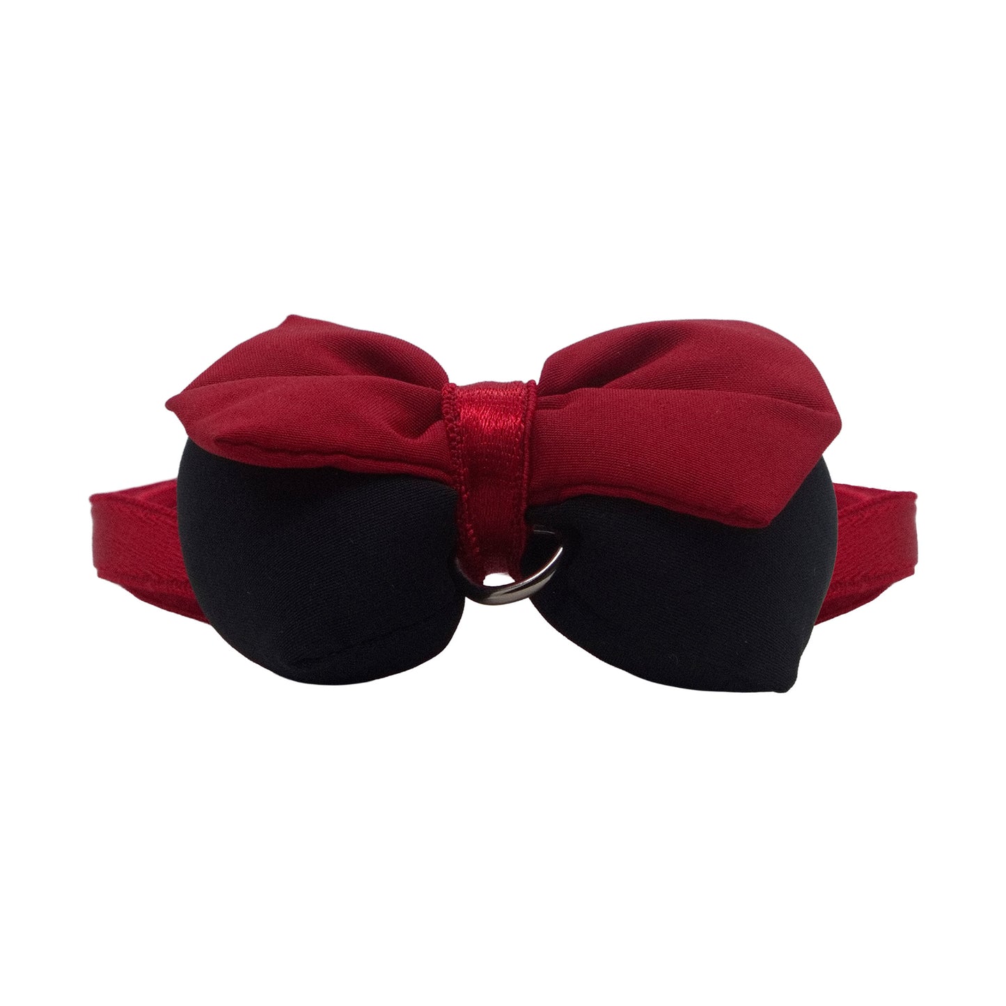 Dog Bow Tie - Red & Black