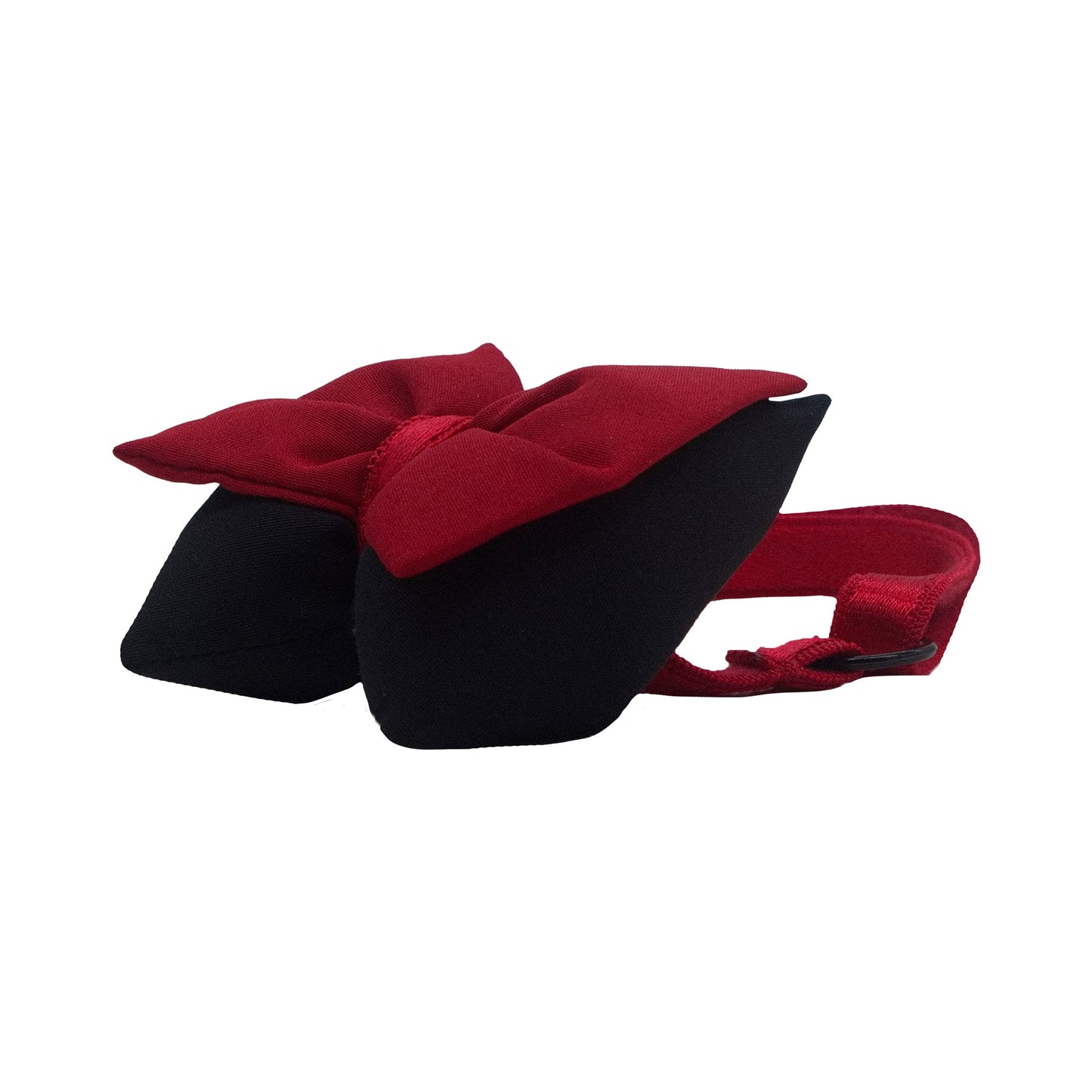 Dog Bow Tie - Red & Black