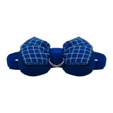Dog Bow Tie - Blue Plaid