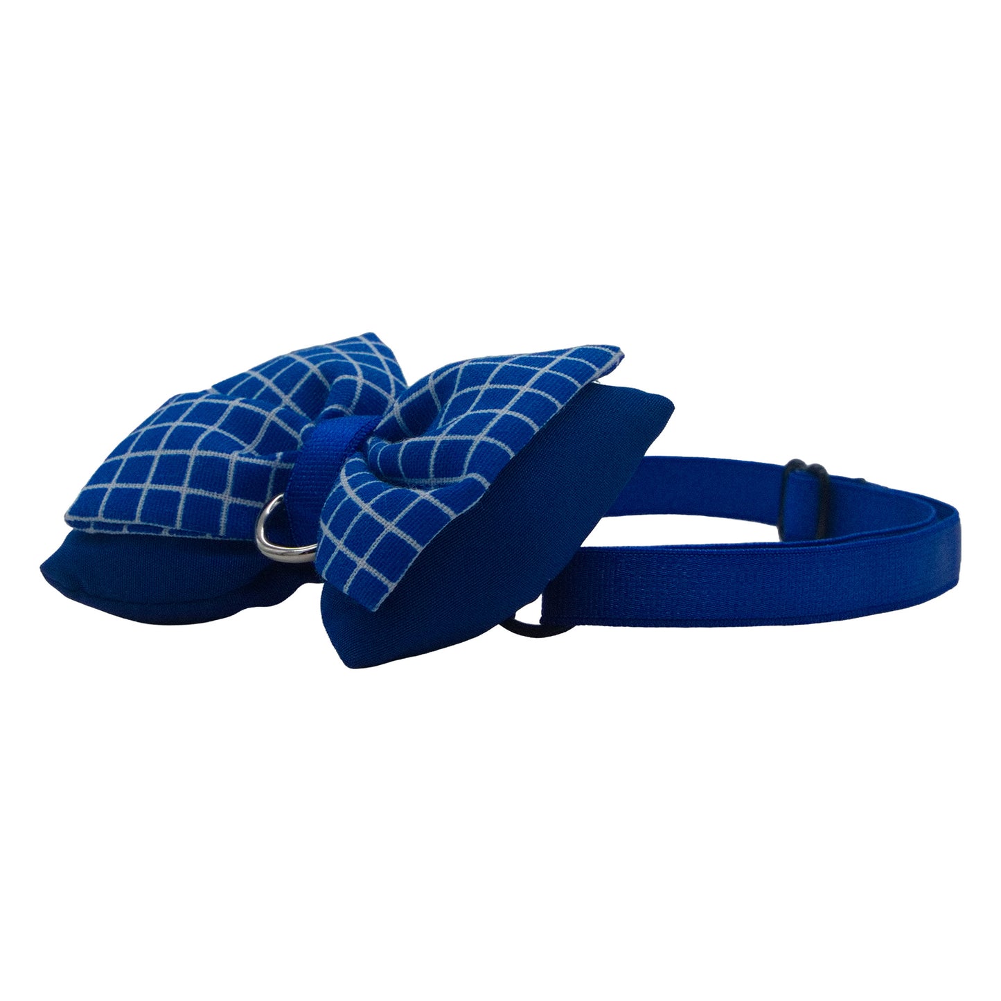 Dog Bow Tie - Blue Plaid
