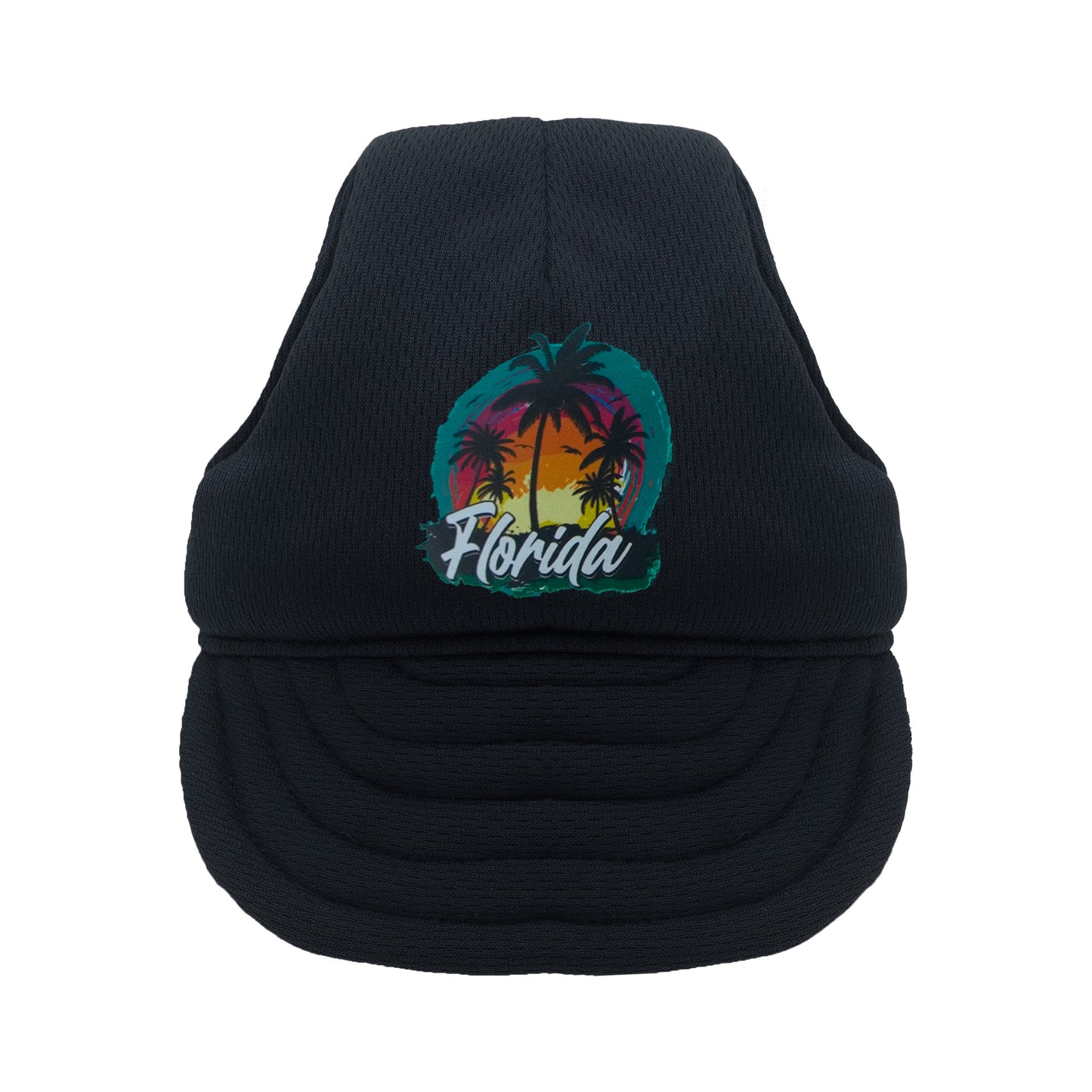 Black Florida Logo Dog Hat