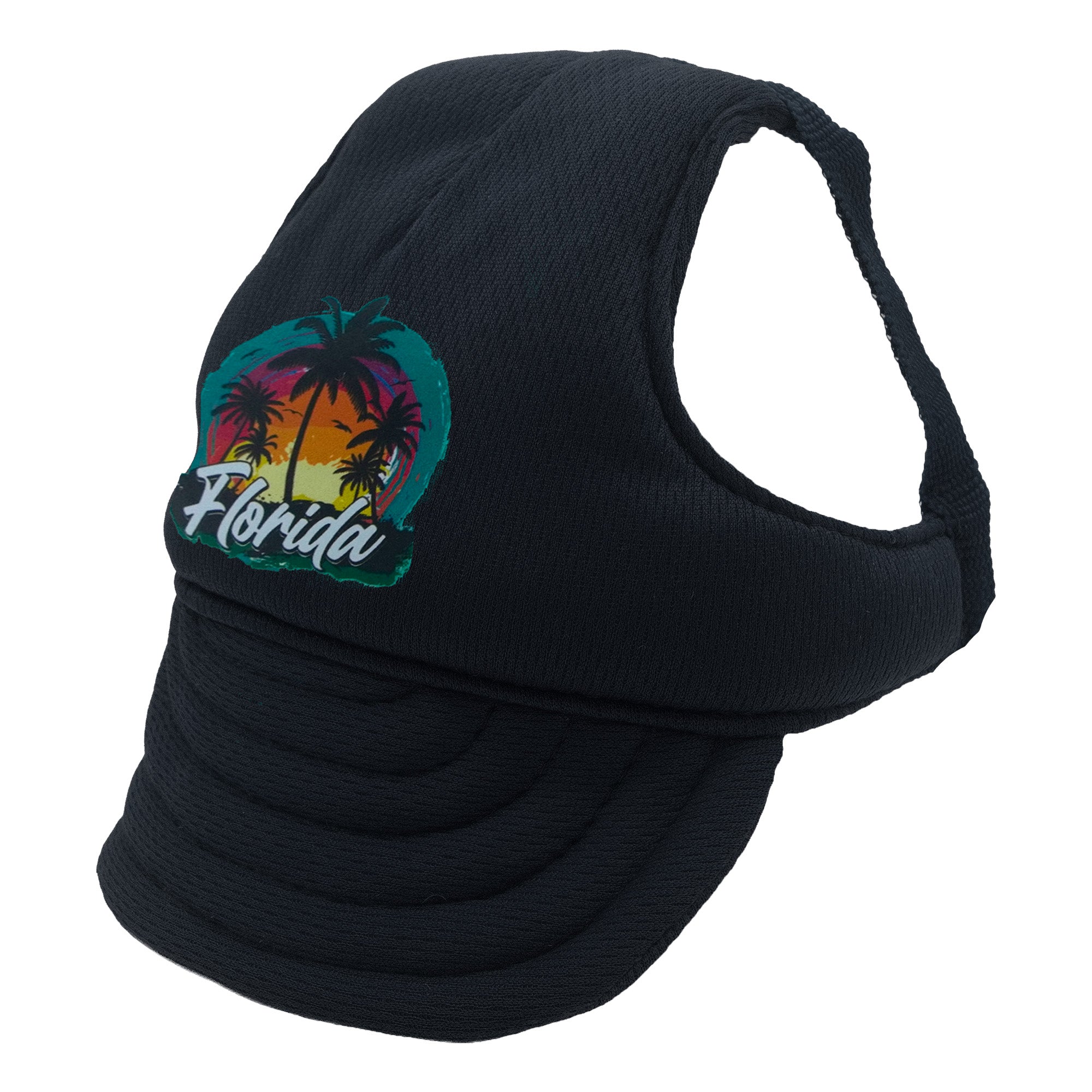 Black Florida Logo Dog Hat