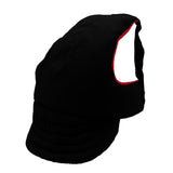 Dog Black Red Waterproof Hat