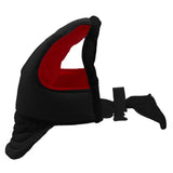 Dog Black Red Waterproof Hat