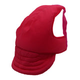 Dog Dark Pink Waterproof Hat