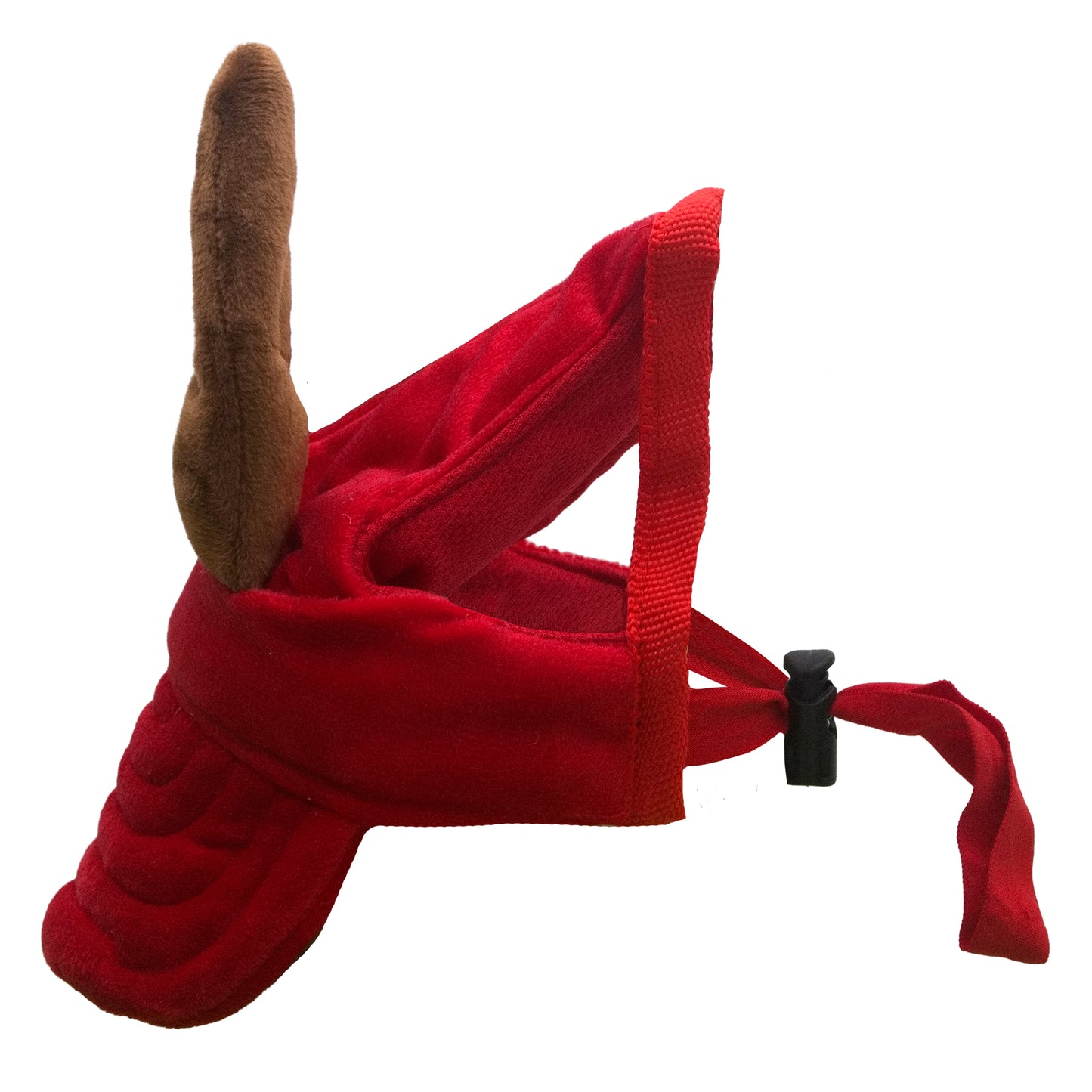 Red Christmas Reindeer Dog Hat