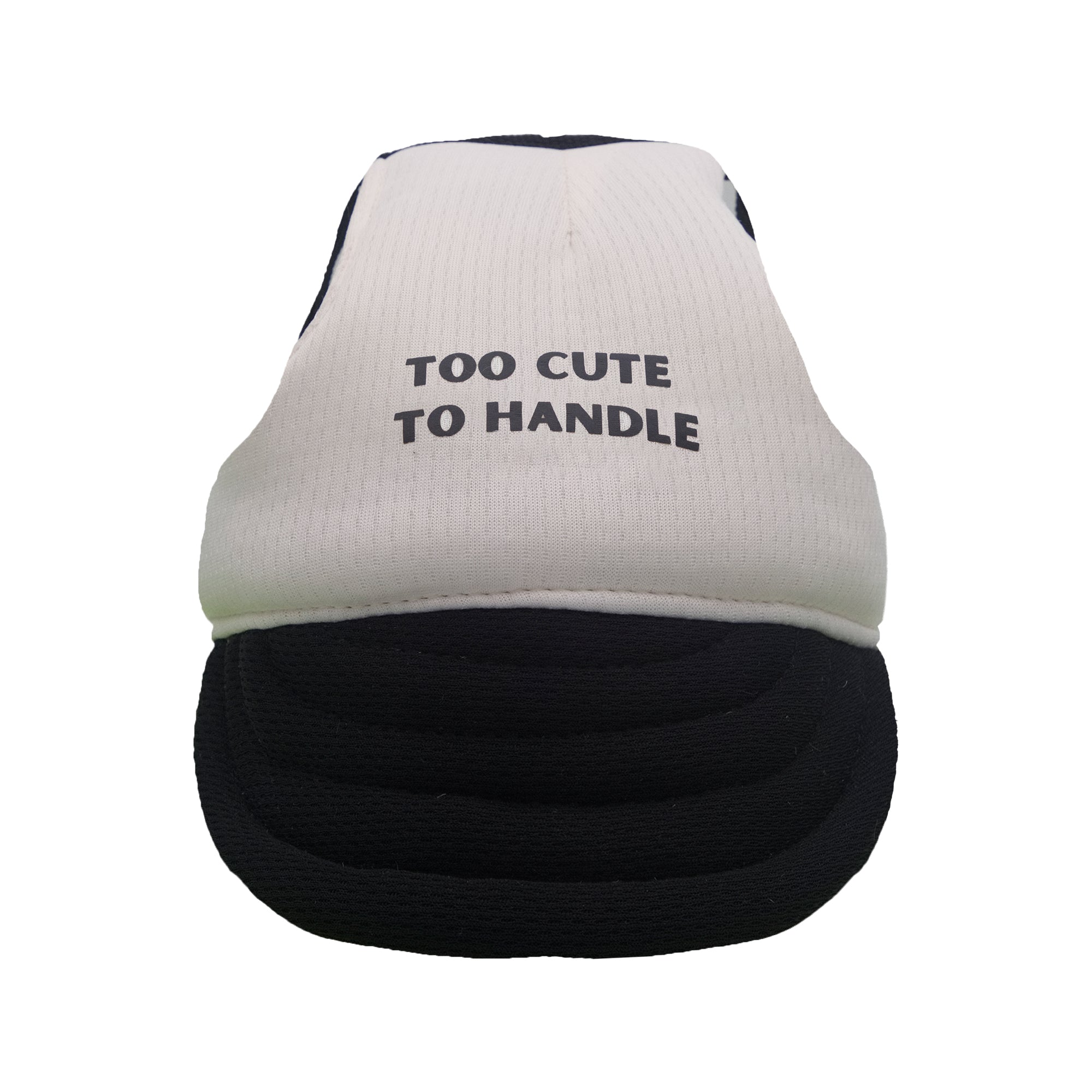 Too Cute to Handle Dog Hat - Black & Beige