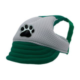 Green and White Paw Dog Hat