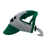 Green and White Paw Dog Hat