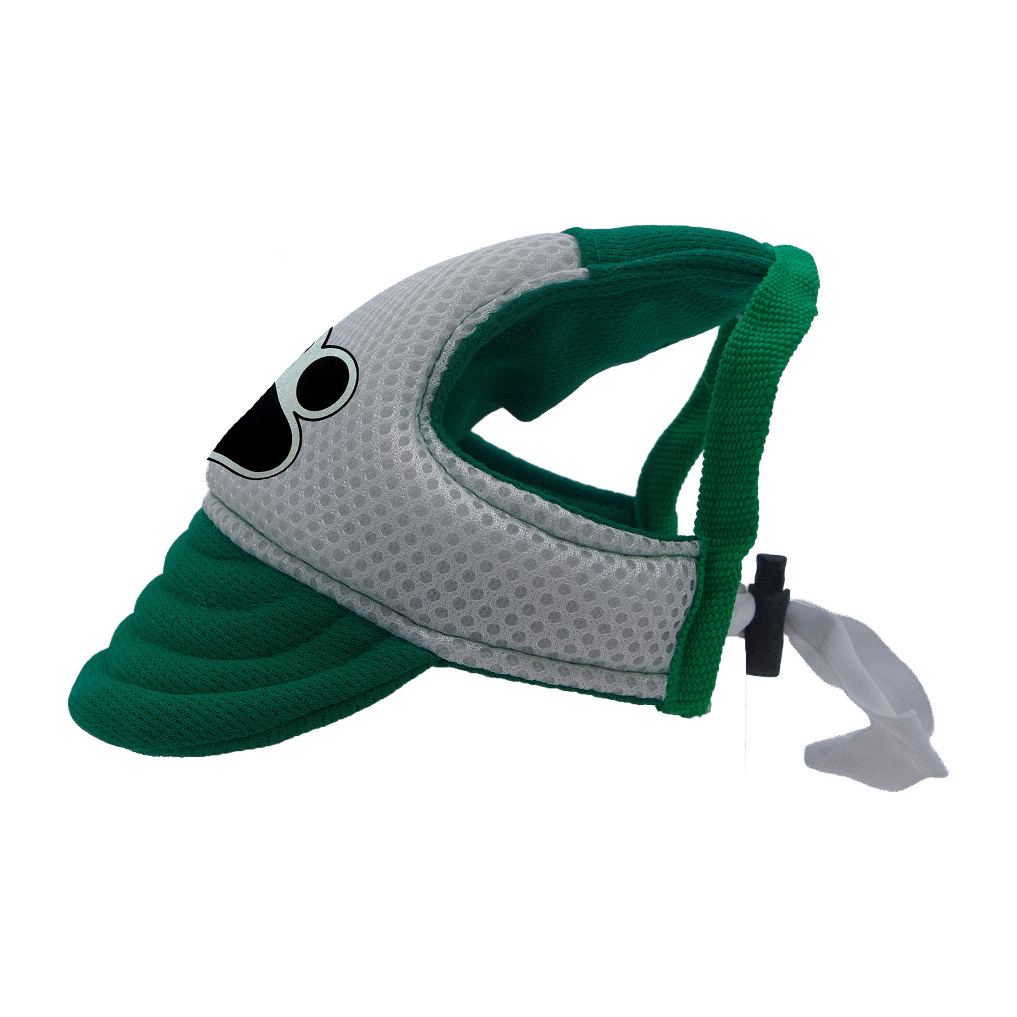 Green and White Paw Dog Hat