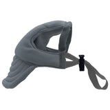 Grey Rainbow Flower Dog Hat