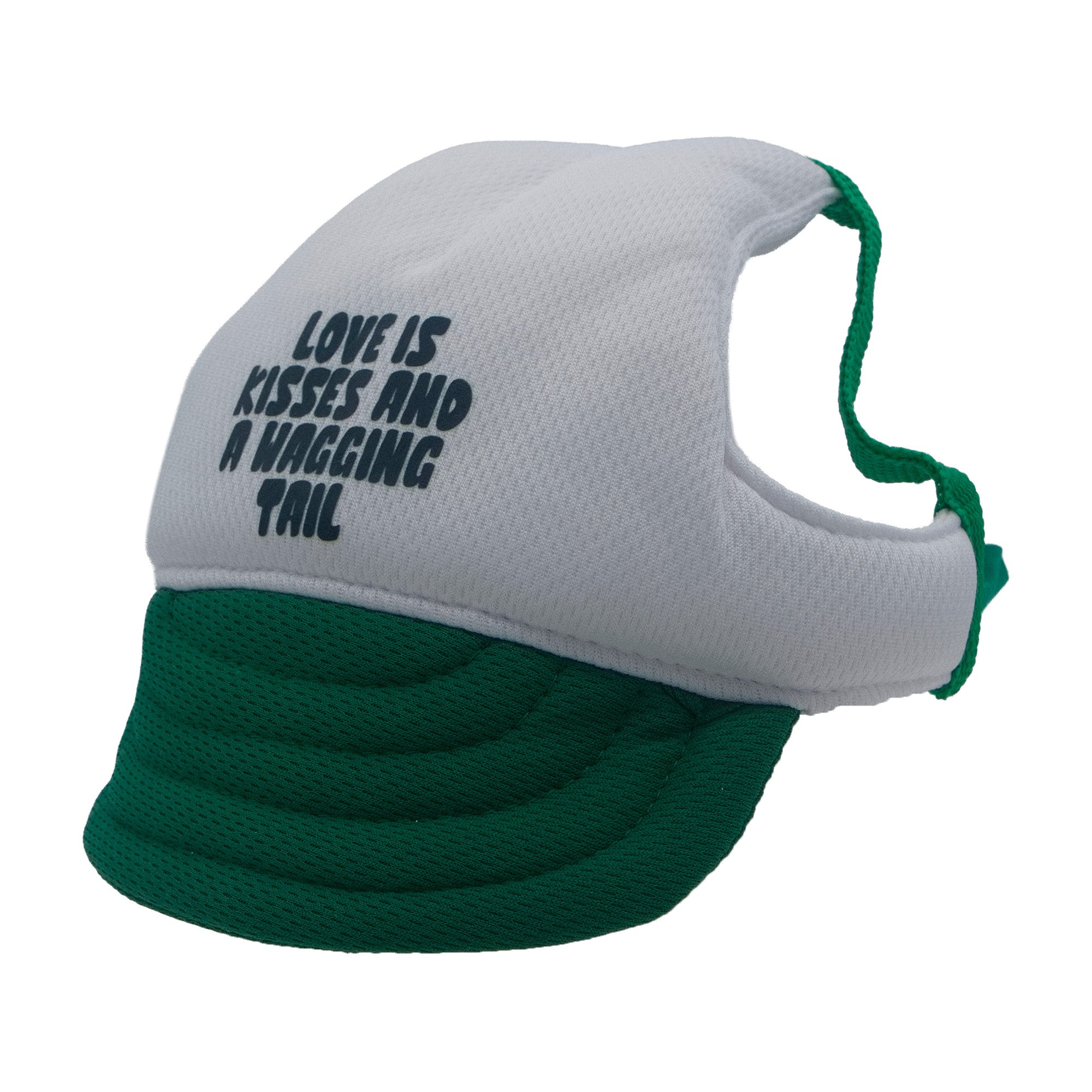 Love is Kisses and a Wagging Tail Dog Hat