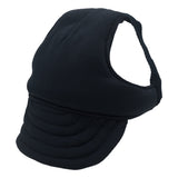 Plain Black Dog Hat