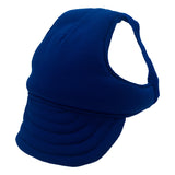 Plain Blue Dog Hat
