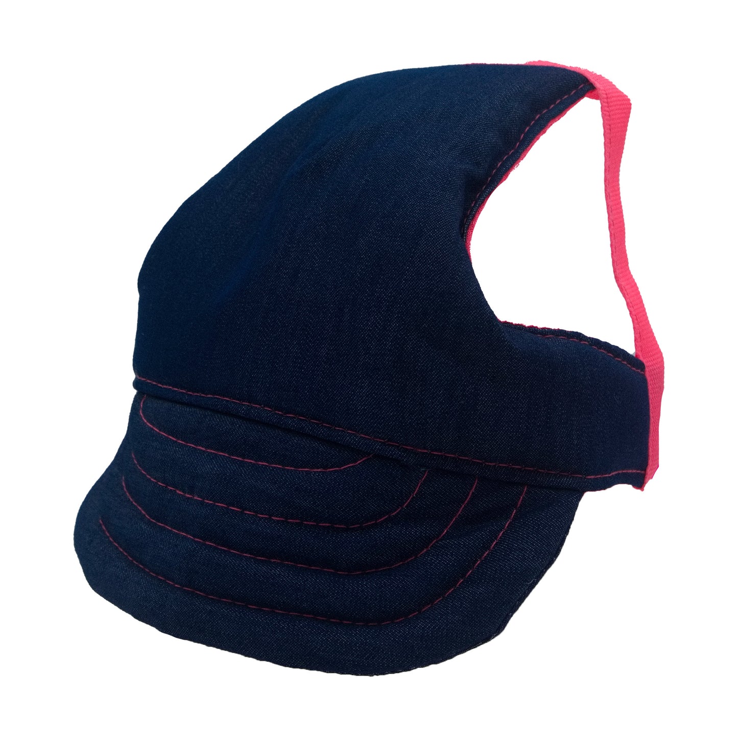 Plain Denim Dog Hat