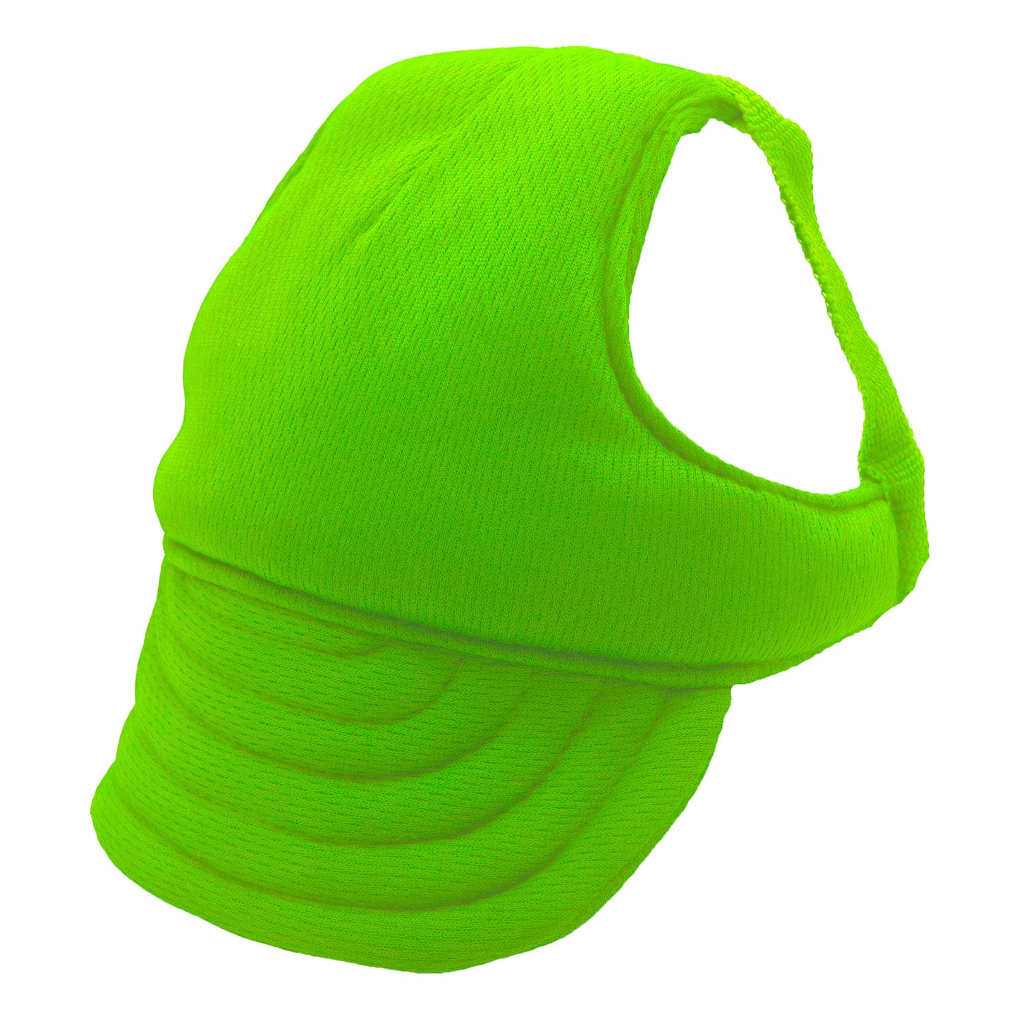 Plain Neon Green Dog Hat