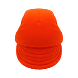 Plain Orange Dog Hat