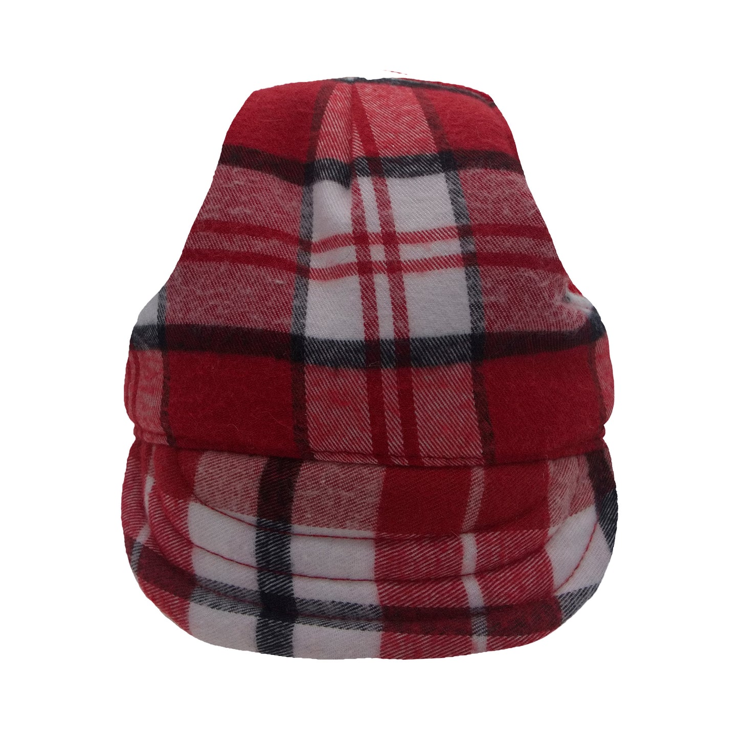 Red Plaid Dog Hat